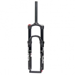 CHICTI Mountain Bike Fork CHICTI Downhill Suspension Forks, Aluminum Alloy Disc Brake Damping Adjustment Tube 1-1 / 8" Travel 100mm Shock Fork Cycling (Size : 26inch)