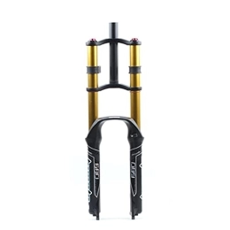 CHICTI Mountain Bike Fork CHICTI Mountain Bike Air Fork, Adjustable Damping Suspension Front Fork, 26 / 27.5 / 29inch Cycling (Size : 27.5inch)