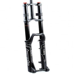 CHICTI Mountain Bike Fork CHICTI Mountain Bike Suspension Front Fork DH AM Downhill Front Fork Soft Tail Suspension Front Fork 110MM * 20MM Cycling (Size : 27.5 inch)