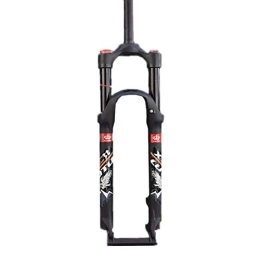 CHICTI Spares CHICTI Suspension Fork, Pneumatic Front Fork Shock Absorber Front Fork, Mountain Bike Fork 26 / 27.5 / 29 Inch Cycling (Color : A, Size : 27.5inch)