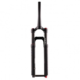 CHOULIANHD Mountain Bike Fork CHOULIANHD Bicycle Front Fork, Suspension Barrel Axis Air Fork 27.5 29 Inch Cone Tube Shoulder Control Adjustable Damping Quick Release Shock Absorber Fork Stroke 100mm (Size : 27.5ihch)