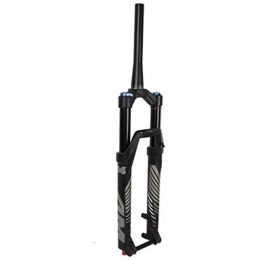 CHOULIANHD Spares CHOULIANHD Mountain Bike Fork 26 27.5 29 Inch Off-Road Shock Absorber Damping Gas Fork Spinal Barrel Shaft Front Fork, 140mm Travel, Black (Size : 26 inches)