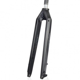CHP Spares CHP 26 / 27.5 / 29 Inch Suspension Fork, Carbon Fiber Lightweight Hard Front Fork Shock Absorber Mountain 1-1 / 8" Travel 100mm (Size : 27.5inch)