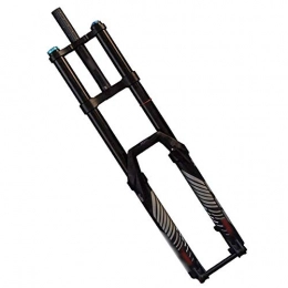 CHP Mountain Bike Fork CHP Double Shoulder Front Fork, 27.5 / 29 Inch Mountain Bike Barrel Axle Front Fork, Bicycle Damping Air Fork (Size : 27.5inch)