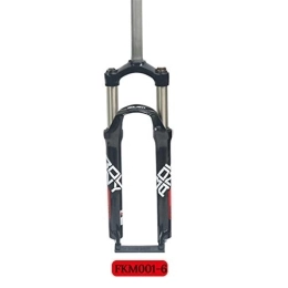 cjcaijun Spares cjcaijun mountain bike fork Mountain bike fork 26 inch 27.5 inch aluminum alloy suspension fork mechanical fork (Color : Black / Red Standard, Size : 29)