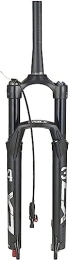 CNAOHGHN Mountain Bike Fork CNAOHGHN Mountain Bike Front Forks 26 / 27.5 / 29In, 120mm Travel 1-1 / 8" Lightweight Disc Brake Bicycle Suspension Fork Air