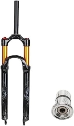 CNAOHGHN Mountain Bike Fork CNAOHGHN Suspension Forks Suspension Fork 26" / 27.5 Inch 29, MTB Bike Manual Lockout Air System Magnesium Alloy for Mountain XC Offroad Bicycle Outdoor