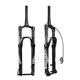 COKECO Road Bike Front Fork Mountain Bike Fork Ultralight Cycling Fork Mountain bike air fork 27.5 inch 29 inch bicycle front fork shoulder control wire control lock dead suspension front