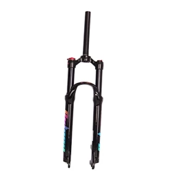 Colcolo Mountain Bike Fork Colcolo Bike Suspesion Fork Alloy Threadless Mountain MTB Road Bicycle Remote Forks 220mm Travel Front Fork Parts Black, 27.5inch