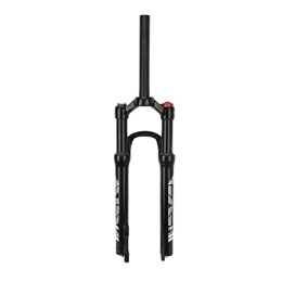 Creahappy Mountain Bike Fork Creahappy Mountain Bike Front Fork, 120mm Stroke Bicycle Shock Absorber Air Fork 26inch Straight Steerer Remote Lockout Suspension Fork Fit Mountain / Road Bike