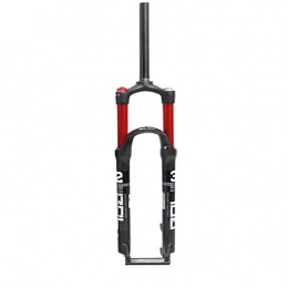 CWGHH Mountain Bike Fork CWGHH Air suspension fork for MTB bike, front fork 26 inch 27.5 inch 29 inch two-chamber suspension air fork aluminum alloy stroke 100 mm mountain bike suspension fork