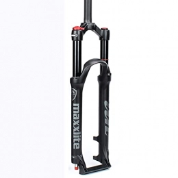 CWGHH Mountain Bike Fork CWGHH Bicycle spring fork, 2 spring fork 6.27.5.29 inch damping rebound adjustable exposure stroke 120mm suitable for bicycles mountain bike suspension fork