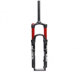 CWGHH Spares CWGHH Bicycle Suspension Fork, Front Fork 26 Inch 27.5 Inch 29 Inch Dual Chamber Suspension Air Fork Aluminum Alloy Hub 100mm Mountain Bike Suspension Fork