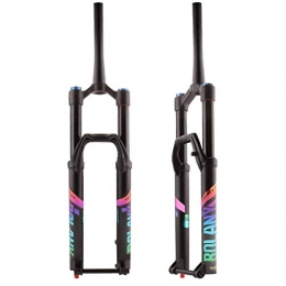 CWGHH Spares CWGHH Mountain bike suspension fork, front fork opening 36 inner tube opening 110 damping adjustment stroke 160mm bicycle suspension front fork