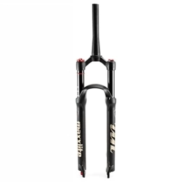 NEZIAN Spares Cycling Mountain Bike Front Fork 26 / 27.5 / 29 Inch Rebound Adjustment Mountain Bike Fork QR 9mm Bicycle Forks 30mm Straight Tube Manual Lockout Ultralight Aluminum Alloy ( Color : A , Size : 27.5inch )