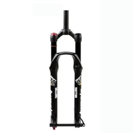 NEZIAN Spares Cycling Mountain Bike Front Fork 26 27.5 29 Inch Thru Axle 15mm MTB Air Suspension Fork Travel 170mm Rebound Adjust 28.6mm Manual Lockout Aluminum Alloy ( Color : Straight manual , Size : 29inch )