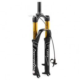 AWJ Spares Cycling Suspension Mountain Bike Fork 26 27.5 29 Inch Bicycle Air Suspension MTB Magnesium Alloy Fork Disc Brake Quick Release Fork HL / RL Travel 110mm Super-Light 1700g