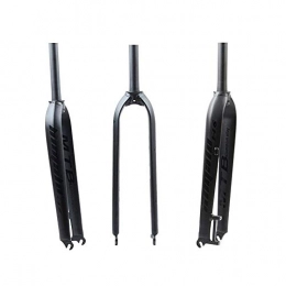 DBSCD Spares DBSCD Bicycle fork, 26 / 27.5 / 29 Inch Mountain / MTB Bike Front Fork, Hard Fork / Straight Tube / Discbrake / Opening 100mm / Upper Tube 28.6 * 260mm / Shoulder Length 435mm / Fork Leg Length 405mm / Full Length 700m