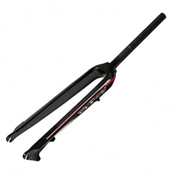 DFBGL Mountain Bike Fork DFBGL Bicycle Fork Mountain Bike Fork Mountain Bike Suspension Fork Full Carbon Fiber Without Suspension Straight Tube-Hard Fork Mountain Bike Disc Brake Front Fork Carbon Fork