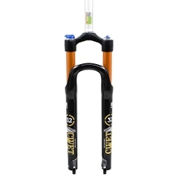DFS Spares DFS 1.55KG Air Fork Civet Series Suspension MTB Mountain Bike Fork for Bicycle 27.5 / 26 inch 29inch QR 9X100 Remote Lock Manual Lock (Straight+Manual Lock, 27.5 / 26inch)
