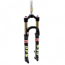 DFS Spares DFS air fork RLC(DUAL AIR) 26er 27.5er suspension mountain fork bicycle MTB fork smart lock out damping adjust 100mm travel Black