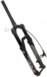 DGHJK Mountain Bike Fork DGHJK Bike Suspension Fork, Mountain Bike Suspension Front Fork, Off-Road Suspension Damping Air Fork The Front Barrel of The Spinal Barrel Shaft is 26 Inches 27.5 Inches 29 Inches, 26inch