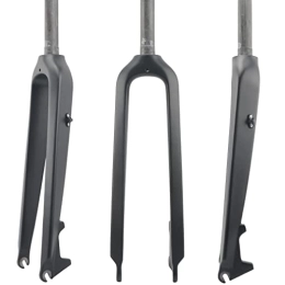 DHMKL Spares DHMKL 26 / 27.5 / 29 Inch Mountain Bike Front Fork MTB Fork, Mountain Bike Hard Fork / Disc Brake / Cone Tube 28.6 * 39.8 * 300mm / Straight Tube 28.6 * 300mm / Opening 100mm
