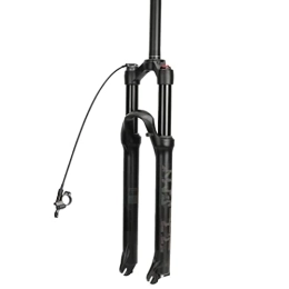 DHMKL Mountain Bike Fork DHMKL 26 / 27.5 / 29 Inches Mountain Bike Front Fork Bicycle MTB Fork, Air Fork / Rebound Adjustment With Damping / Stroke 120mm / Opening 100mm / Standpipe Length 220mm / 38mm Fork Leg