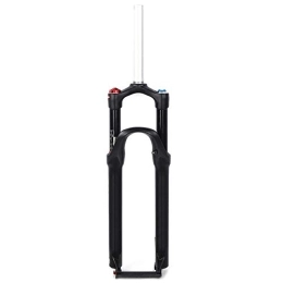 Dilwe Mountain Bike Fork Dilwe Bike Front Fork, 29in Lockable Mountain Bike Suspension Front Fork Bike Spare Fork Accessories