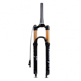 DPG Mountain Bike Fork DPG Mtb Bicycle Air Fork 26 / 27.5 / 29 Inch Damper, Remote Control Mtb Bike 1-1 / 8"Double Air Chamber Fork Downhill Suspension Forks
