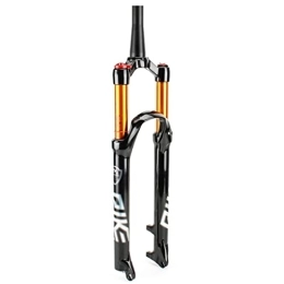 Dunki Spares Dunki Air Suspension Fork 26”27.5”29” Mountain Bike Front Fork Ultralight Gas Shock Forks XC Bicycle Straight / Tapered Tube QR 9mm Travel 100mm Manual / Remote Lockout (Tapered manual)