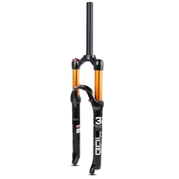 Dunki Spares Dunki Air Suspension Fork 26 / 27.5 / 29inch Disc Brake Fork Travel 100mm 28.6mm Straight Tube QR 9mm Manual / remote Lockout Aluminum Alloy XC Mountain Bike Front Forks (Straight manual)