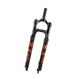 Dunki Spares Dunki Air Suspension Fork 27.5" 29" Manual Lockout XC Mountain Bike Front Forks Travel 100mm 1-1 / 8” Straight Disc Brake QR 9mm Rebound Adjust (Black+orange 29")