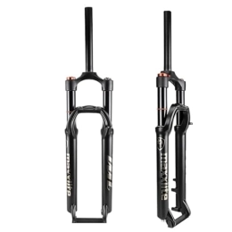 DYSY Mountain Bike Fork DYSY 27.5 29 Inch Ultra Light MTB Bike Forks, 34MM Aluminum Alloy Straight Tube Shoulder Lock 26 Inch Mountain Bicycle Suspension Fork 120mm (Size : 29 inch)