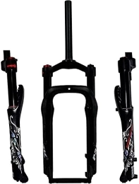 EMISOO Mountain Bike Fork EMISOO 20 Inch Bicycle Fork Bicycle Absorbing Shoulder Control Fork Magnesium Alloy Snowmobile ATV Wide Tire 4.0 Absorbing Fork Mountain Bike A