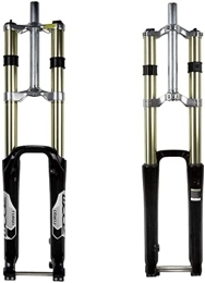EMISOO Spares EMISOO Suspension Fork 180mm Travel Mountain Bikes Fork MTB Bike, Bicycle Magnesium Alloy Downhill Forks 20mm Axle, 1-1 / 8" Threadless