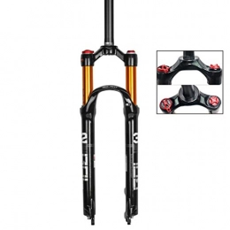 ETScooter Spares ETScooter MTB Suspension Air Fork 26 27.5 29 Inch Mountain Bike Front Suspension Fork Bicycle Shock Absorber Forks Rebound Adjust Travel: 100mm (Color : C, Size : 26 Inch)