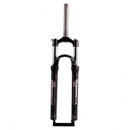 F Fityle Mountain Bike Fork F Fityle 1 1 / 8" Steerer Bike Fork Aluminum Alloy Mountain Road Bicycle Manual Lockout Forks Replacement 26 / 27.5 / 29 inch Shockproof Front Fork - 26inch Black