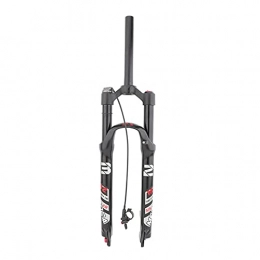F Fityle Mountain Bike Fork F Fityle Bike Front Fork Aluminum Alloy Mountain MTB Road Bicycle Forks 120mm Front Fork Parts 28.6mm - 27.5in Damping Wire