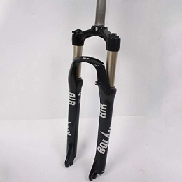FANGXUEPING Spares FANGXUEPING Mtb Supention Fork 26'' 27.5'' 29" Bicycle Preload Adjust Qr Mountain Bikes Suspension Forks Aluminum 100mm Travel 1-1 / 8" 26 -TopCap