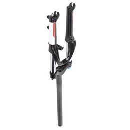 FECAMOS Mountain Bike Fork FECAMOS Front Forks, Folding Front Forks Wear Resistance Strong Outer Pipe for Mountain Bikes(Black)