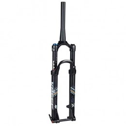 Fork Mountain Bike Fork Fork ZZQ- 27.5 Inches MTB Bike Suspension Tapered Tube Bike Magnesium Alloy For Cushioned Wheels Shoulder Control Air Strong Structure Bike Accessories