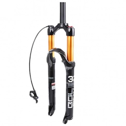 Forks Mountain Bike Fork Forks- For Cushioned Wheels Magnesium Alloy MTB Bike Suspension Strong Structure Air Bike Accessories Black 26 / 27.5 / 29 Inches