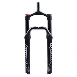 FREEDOH Mountain Bike Fork FREEDOH 20 Inch Bicycle Suspension Fork Magnesium Alloy Air Gas Suspension Fork Super Light Shockproof Road Bike Rigid Forks Mountain Bike Fork for 4.0" tires 135mm, 20inch