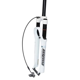  Mountain Bike Fork Front Fork, Suspension Suspension Front Fork, Straight Tube Air Pressure Bicycle Front Fork 26 / 27.5 / 29 Inch Damping Shoulder Control / Remote Lockout Travel 120mm Bicycle front fork
