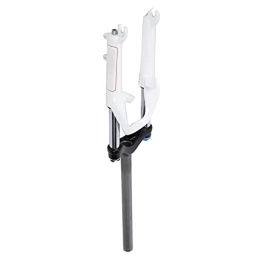 Gedourain Mountain Bike Fork Front Forks, Folding Front Forks 20in for Mountain Bikes(White)