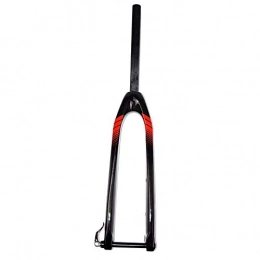 FWC Spares FWC 26 / 27.5 / 29 Inch Bicycle Fork, Mountain Bike Fork Mtb Axle Disc Brake Front Fork / Carbon Fiber / Straight Tube / Open Gear 100 Mm / Fork Shoulder Width 60 Mm