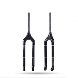 FWC Spares FWC 26 / 27.5 / 29 Inch Bicycle Fork, Mtb Forks Carbon Fiber / Conical Tube 28.6 Mm * 260 Mm / Open Gear 100 Mm / Disc Brake 160 Mm / Open Gear 100 Mm / 3K Light