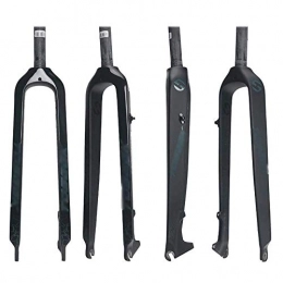 FWC Spares FWC 26 / 27.5 / 29 Inch Bicycle Fork, Mtb Forks Full Carbon Hard Fork / Open Gear 100Mm / Disc Brake Specification 160Mm / Vertical Tube Diameter 300 * 28.6Mm