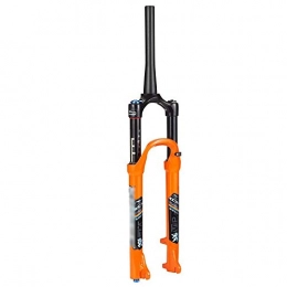 FWC Spares FWC 26 / 27.5 / 29 Inch Mtb / Mountain Bike Fork, Damping Air Fork / Vortex Canal 28.6 * 220 Mm / Stroke 120 Mm / Opening 100 Mm / Black Tube / White / Orange